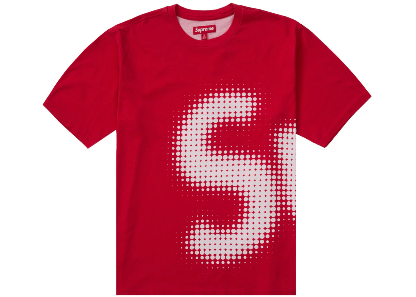 Supreme Halftone S/S Top Red