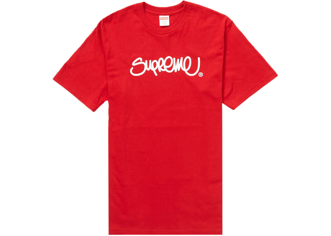 Supreme Handstyle Tee Red