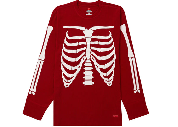 Supreme Hanes Bones Thermal Crew (1 Pack) Red – Side Kicks