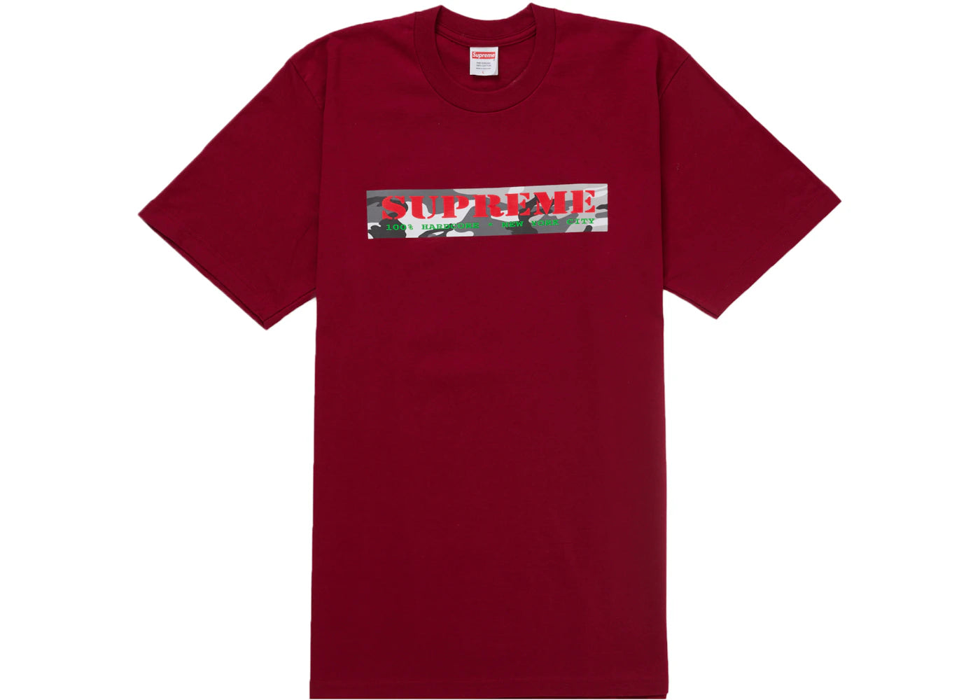 Supreme Hardcore Tee Cardinal