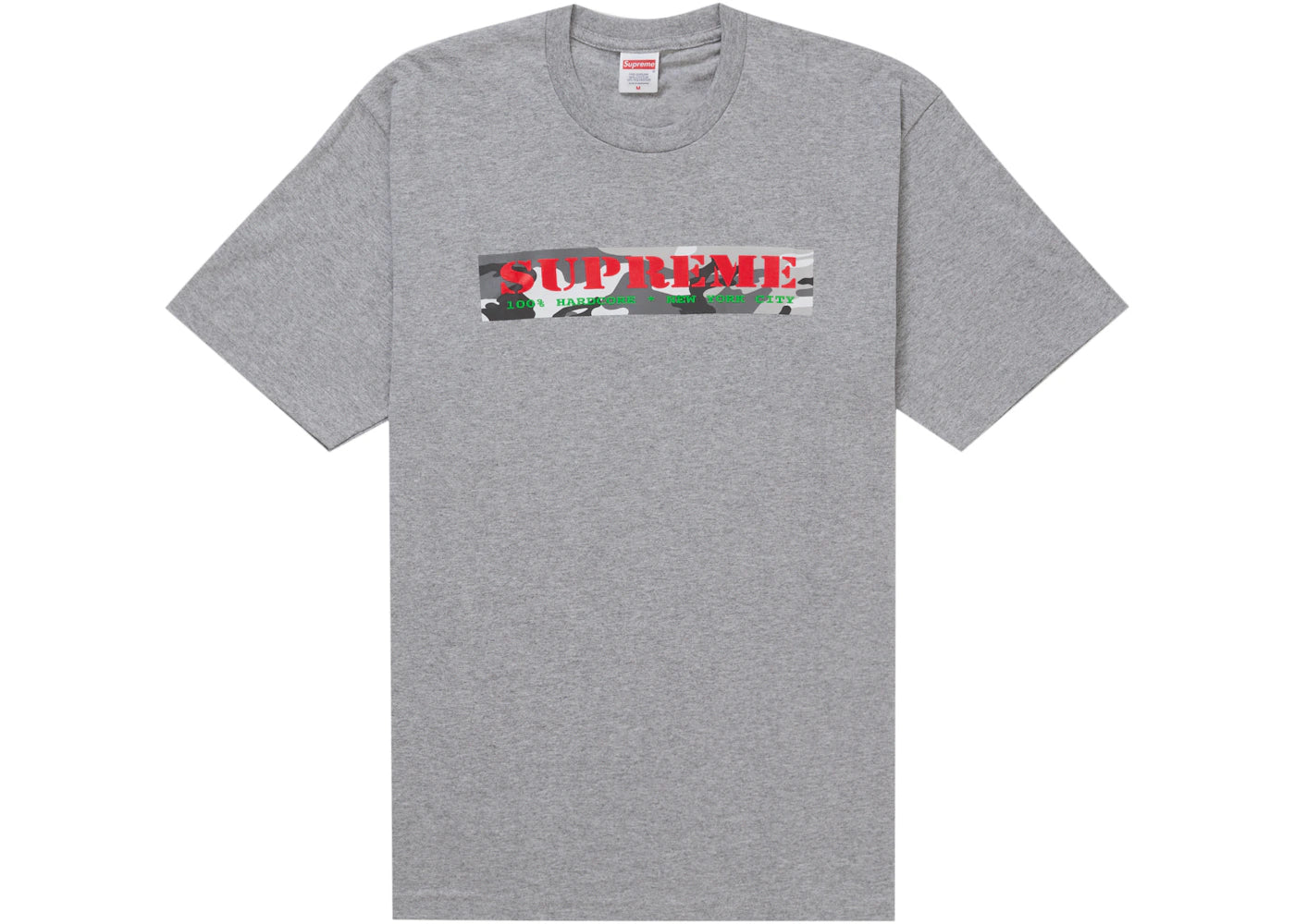 Supreme Hardcore Tee Heather Grey