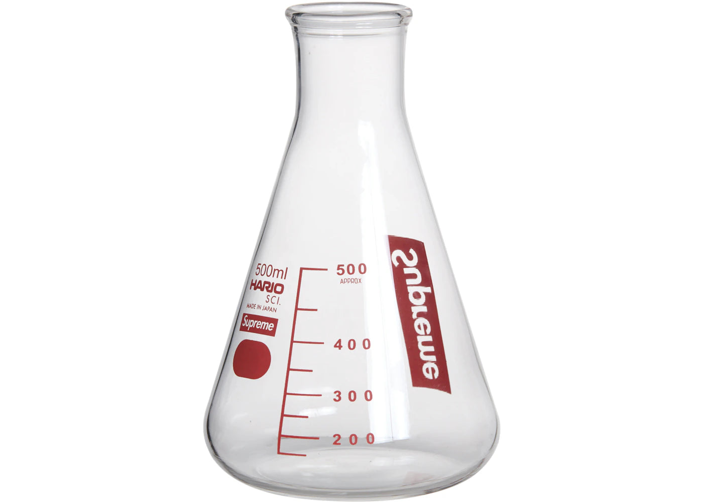 Supreme Hario Erlenmeyer Flask Clear