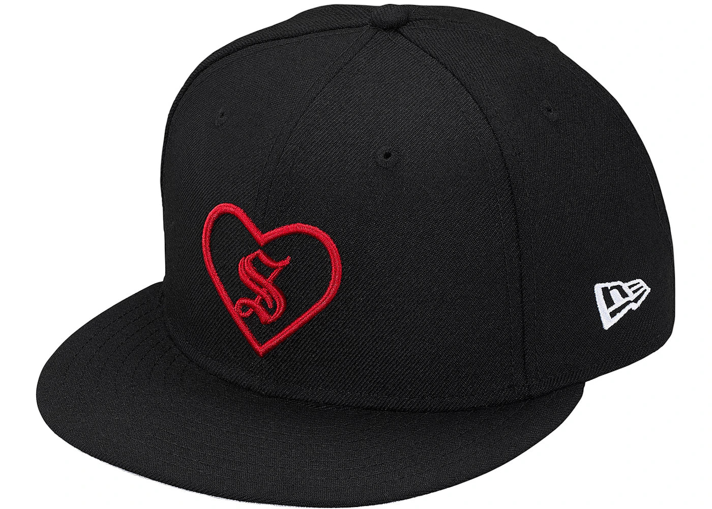 Supreme Heart New Era Black