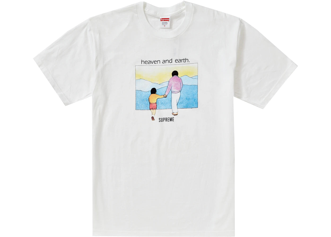 Supreme Heaven And Earth Tee White