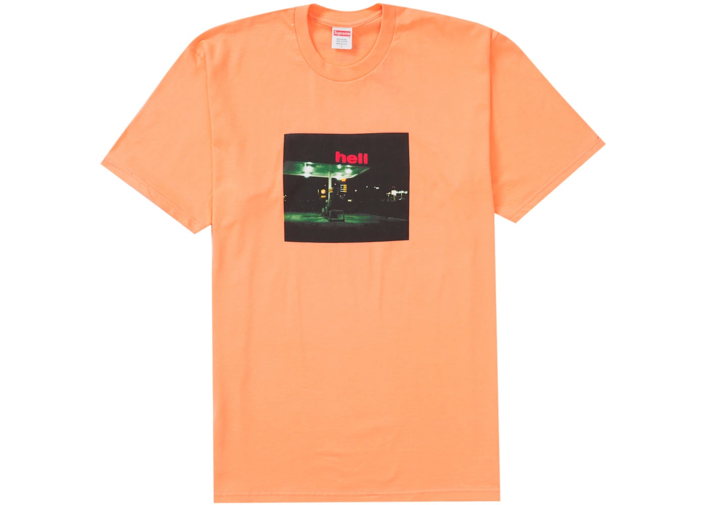 Supreme Hell Tee Peach