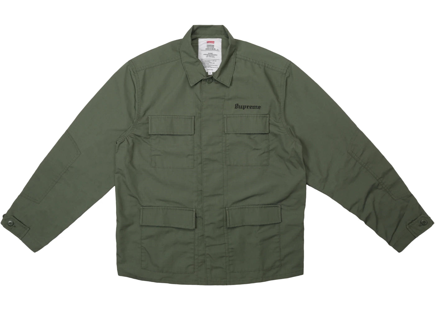 Supreme Hellraiser BDU Shirt Olive