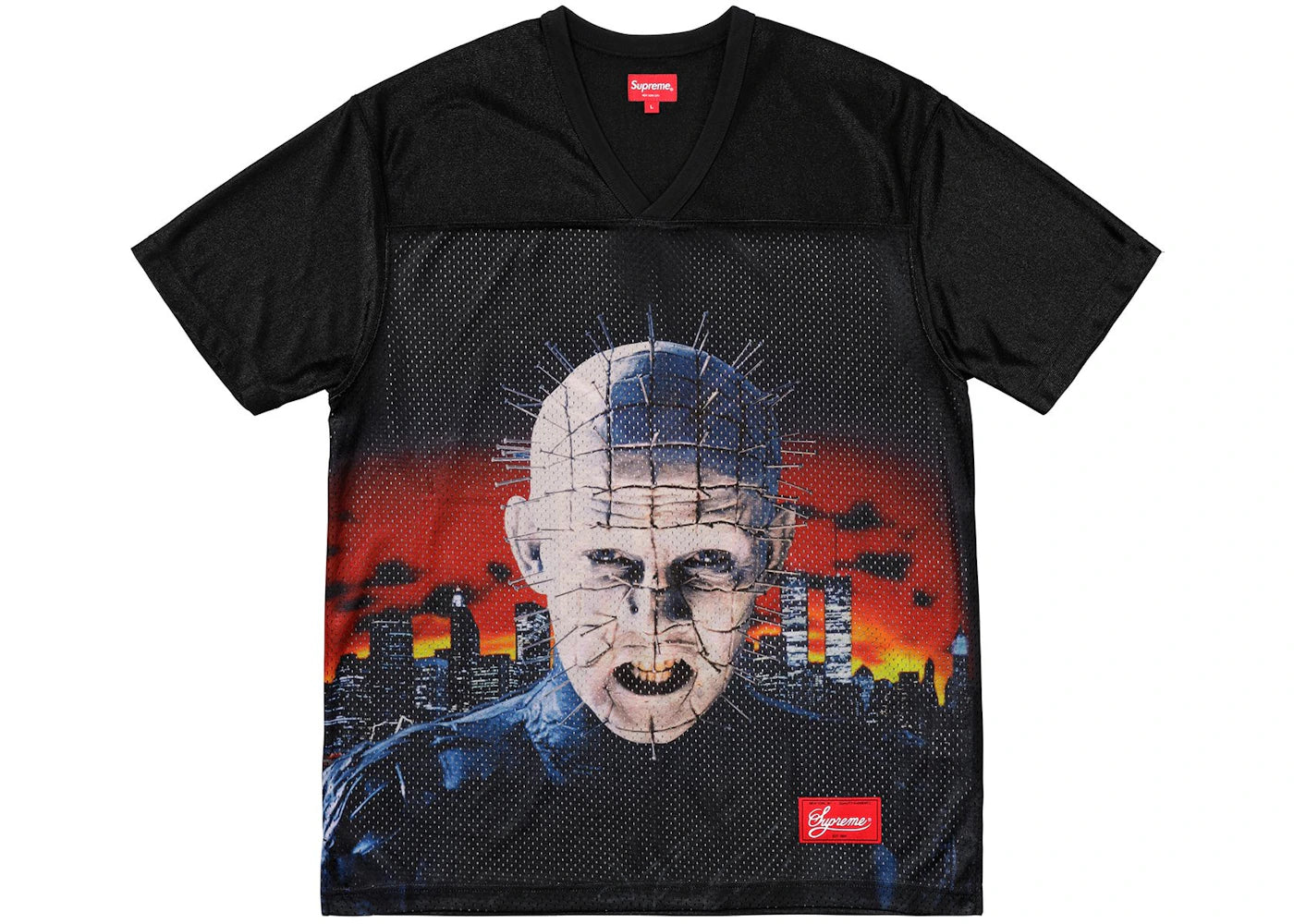 Supreme Hellraiser Football Jersey Black