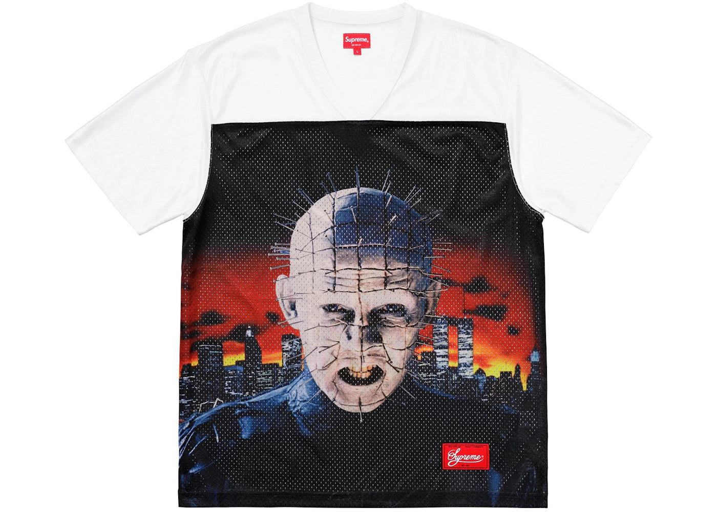 Supreme Hellraiser Football Jersey White