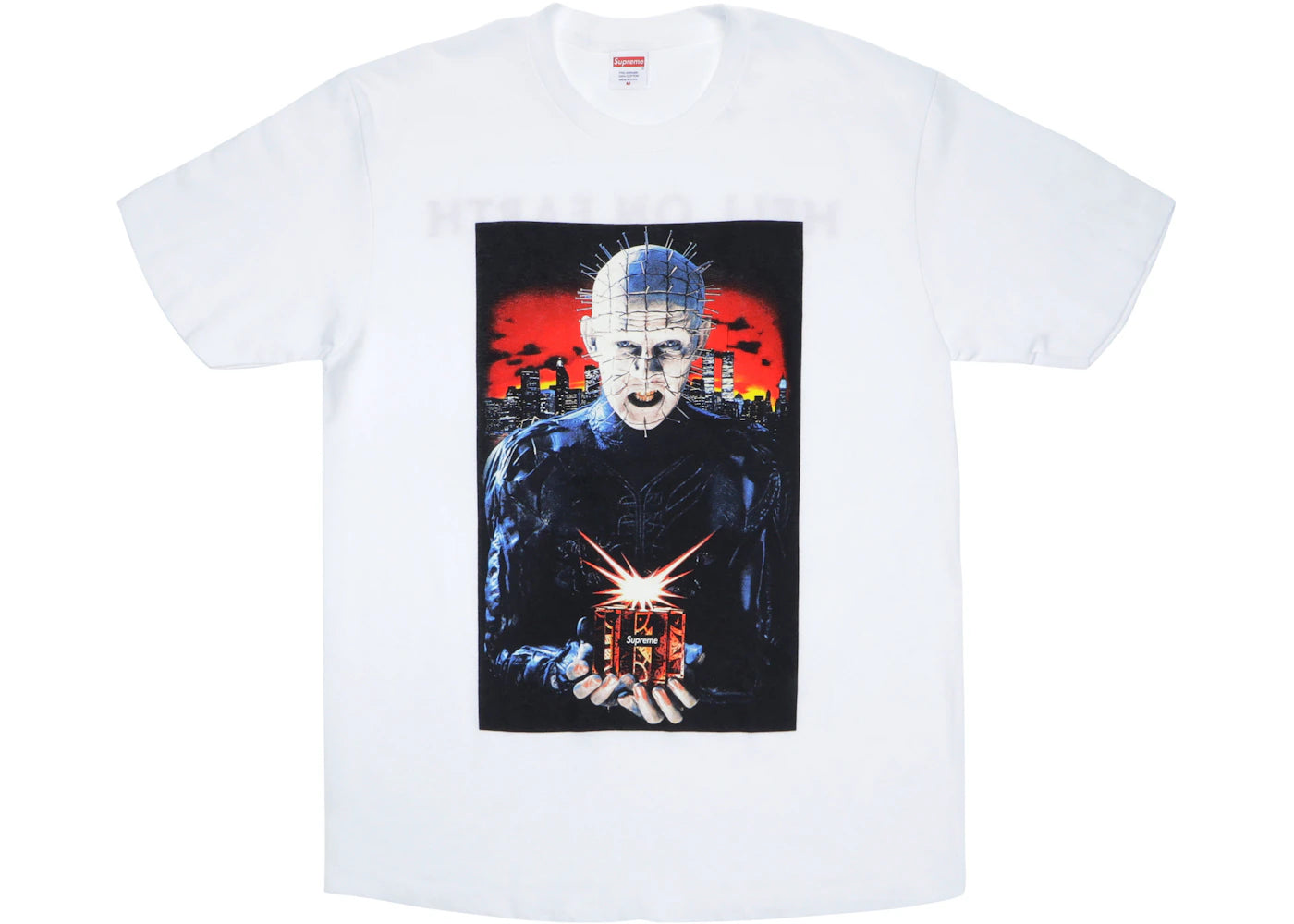 Supreme Hellraiser Hell on Earth Tee White