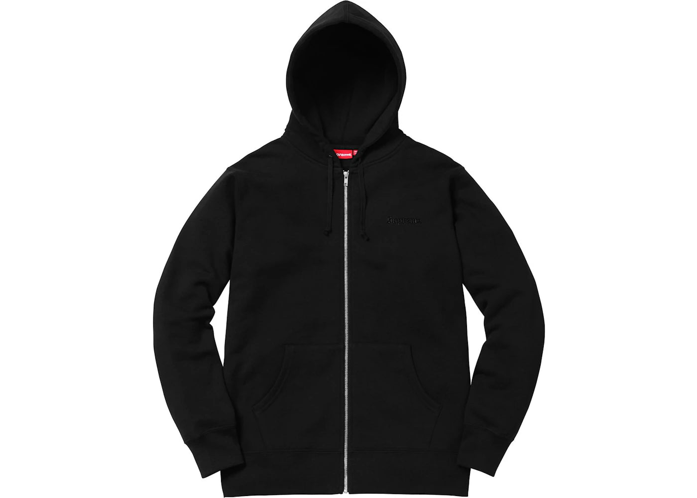 Supreme Hellraiser Pinhead Zip Up Hooded Sweatshirt (SS18) Black