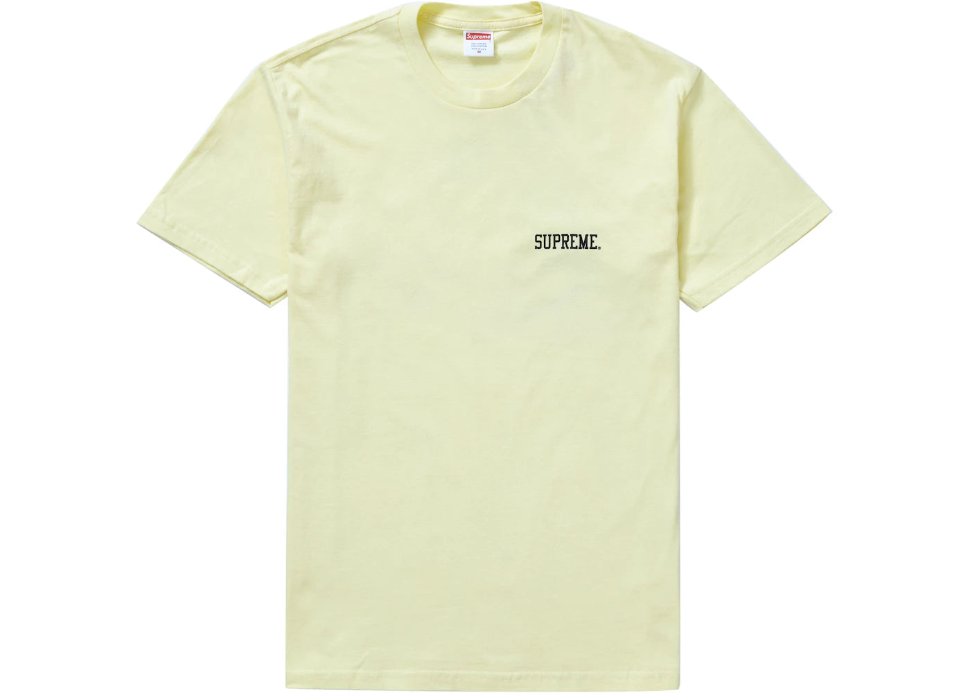 Supreme Heroines Tee Pale Yellow