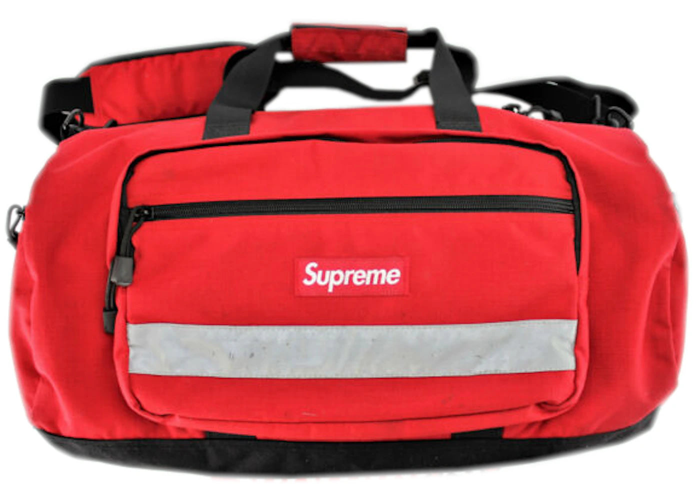 Supreme Hi Vis Duffle Bag Red