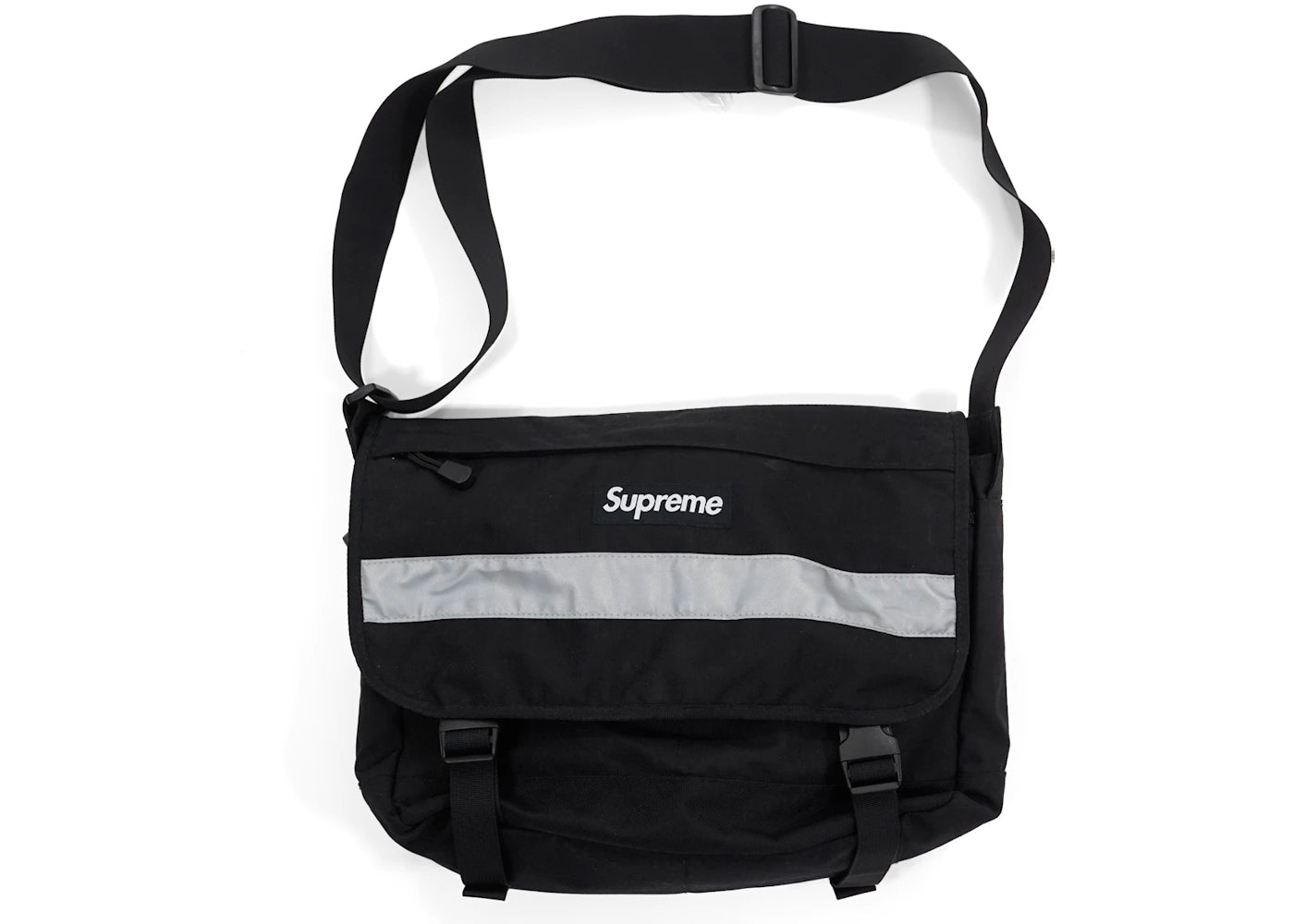 Supreme Hi Vis Messenger Bag Black