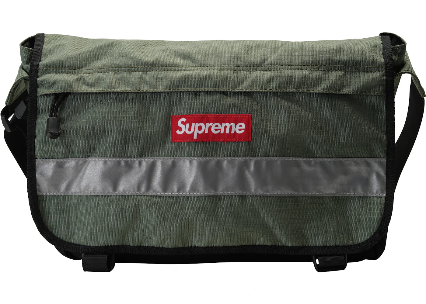 Supreme Hi Vis Messenger Bag Olive