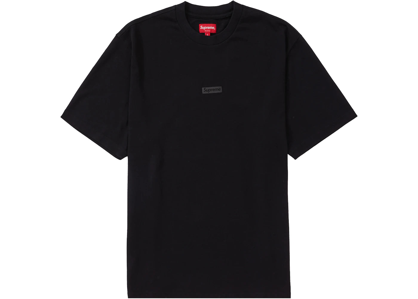 Supreme High Density Small Box S/S Tee Black