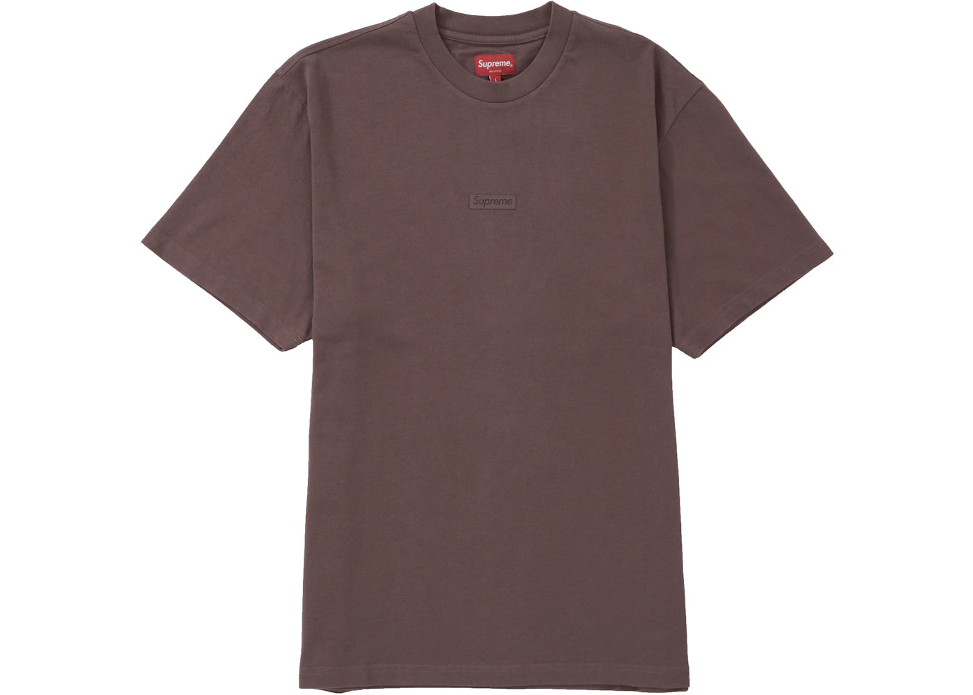 Supreme High Density Small Box S/S Tee Dusty Plum