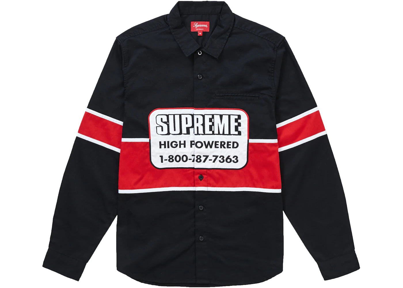 Supreme High Powered Work Shirt Black