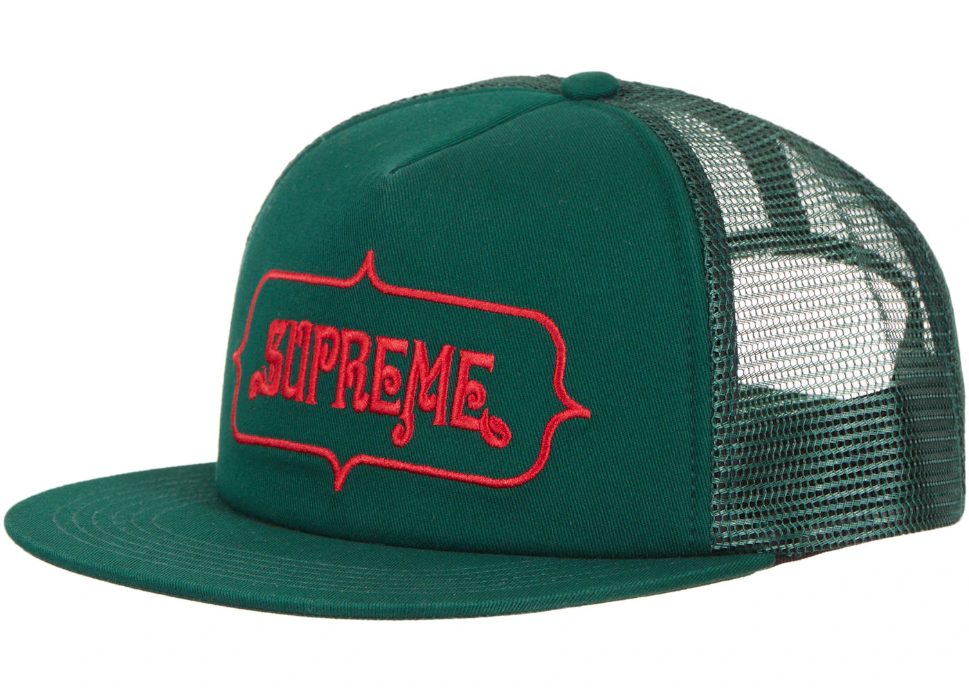 Supreme Highest Mesh Back 5-Panel Green