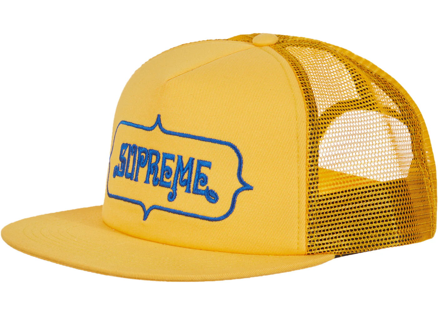 Supreme Highest Mesh Back 5-Panel Yellow
