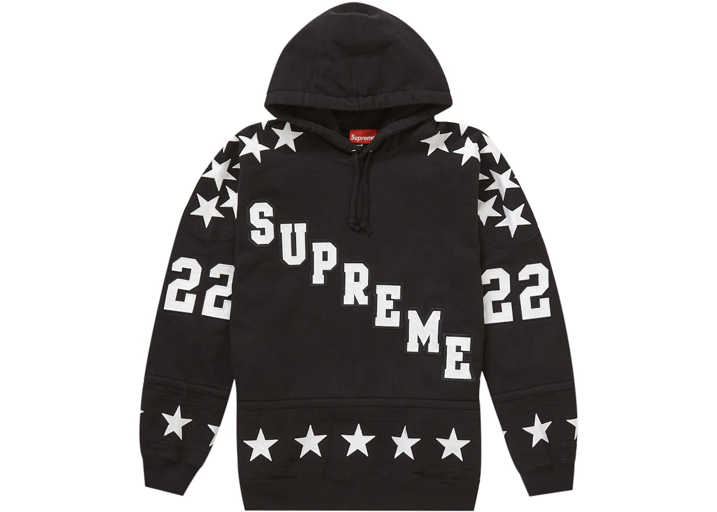 Supreme Hockey Hooded Sweatshirt (FW22) Black