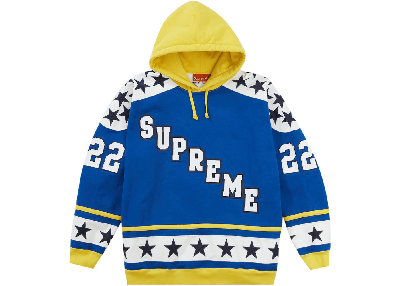 Supreme Hockey Hooded Sweatshirt (FW22) Royal