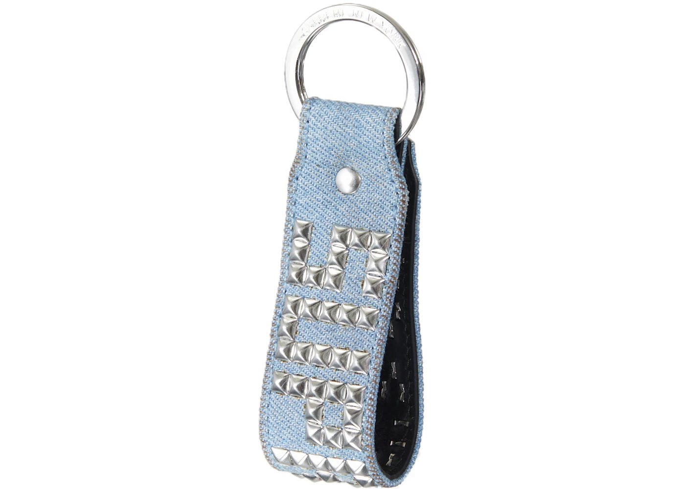 Supreme Hollywood Trading Company Studded Keychain Denim
