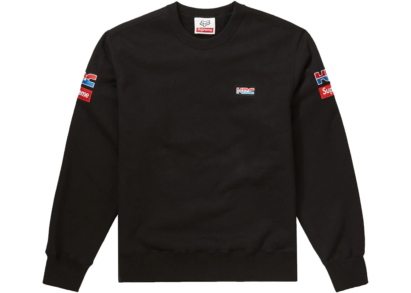 Supreme Honda Fox Racing Crewneck Black