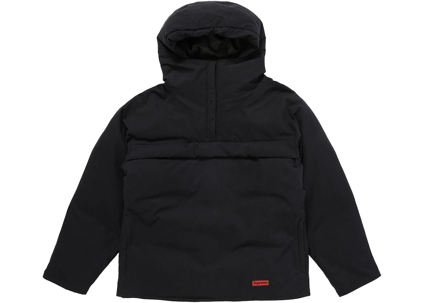 Supreme Hooded Down Pullover Black