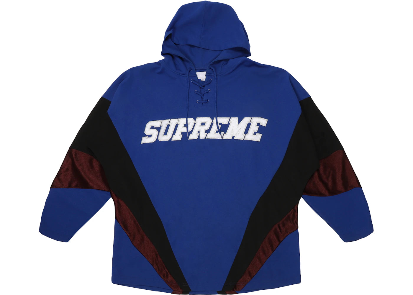 Supreme Hooded Hockey Jersey Royal