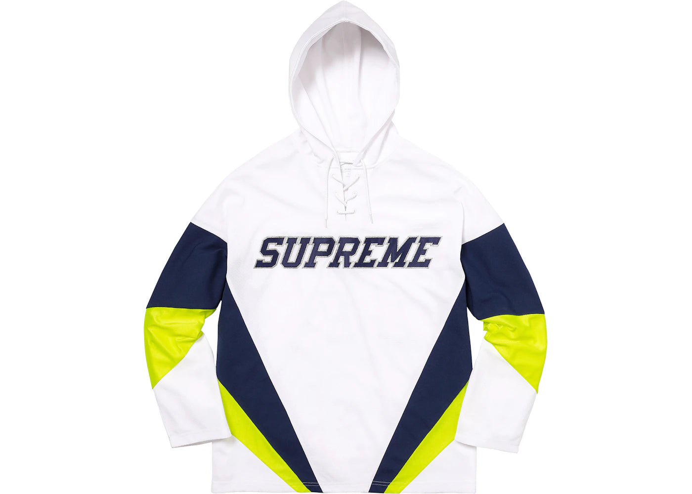 Supreme Hooded Hockey Jersey White