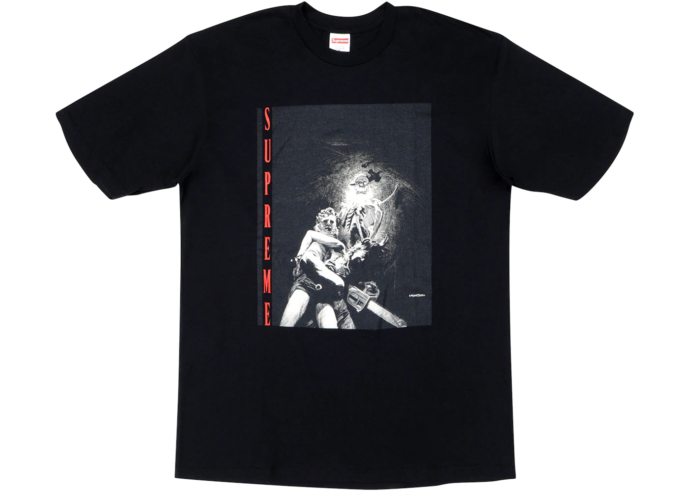 Supreme Horror Tee Black