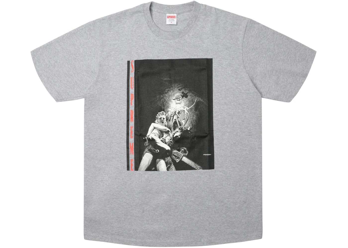 Supreme Horror Tee Heather Grey