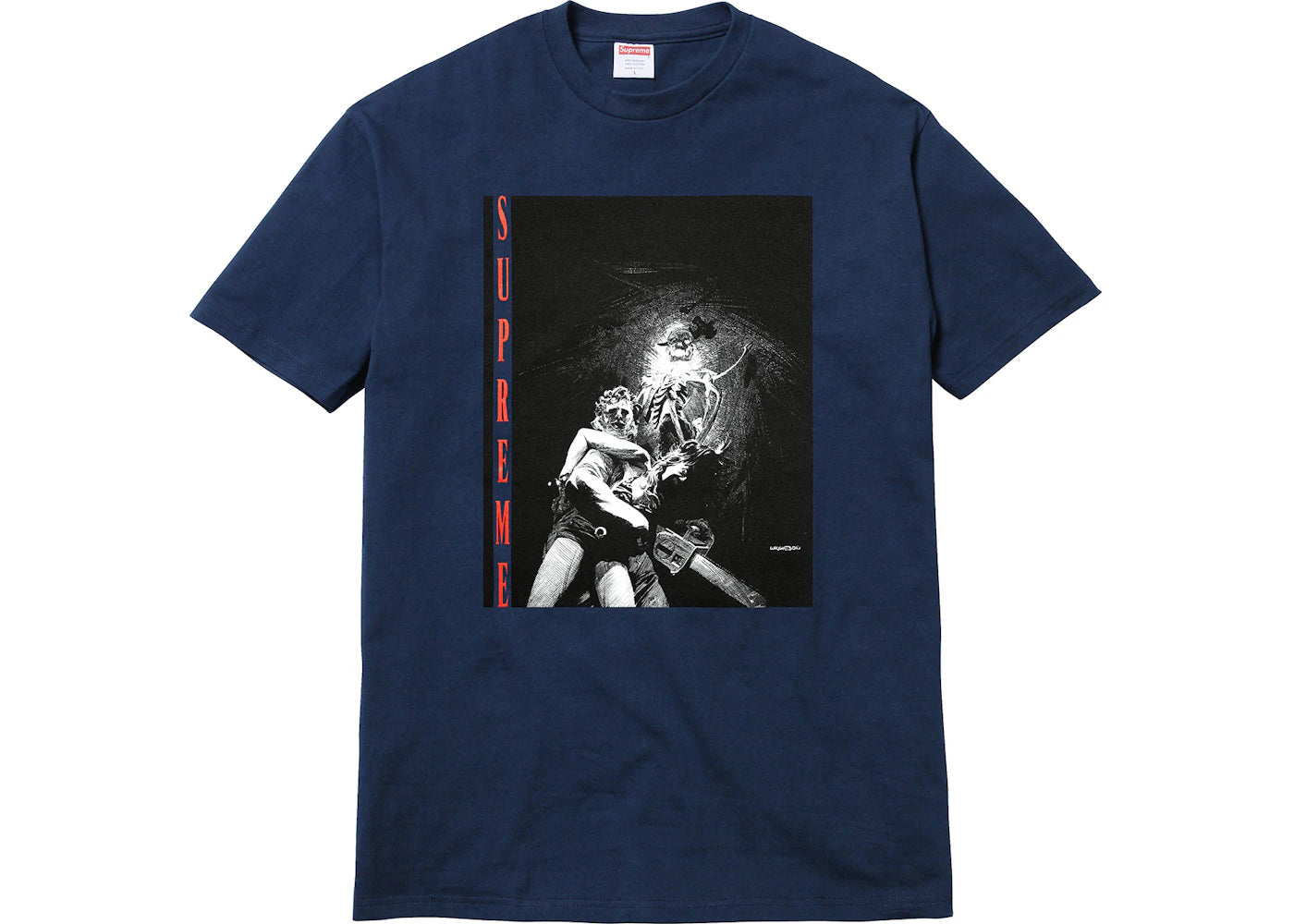 Supreme Horror Tee Navy