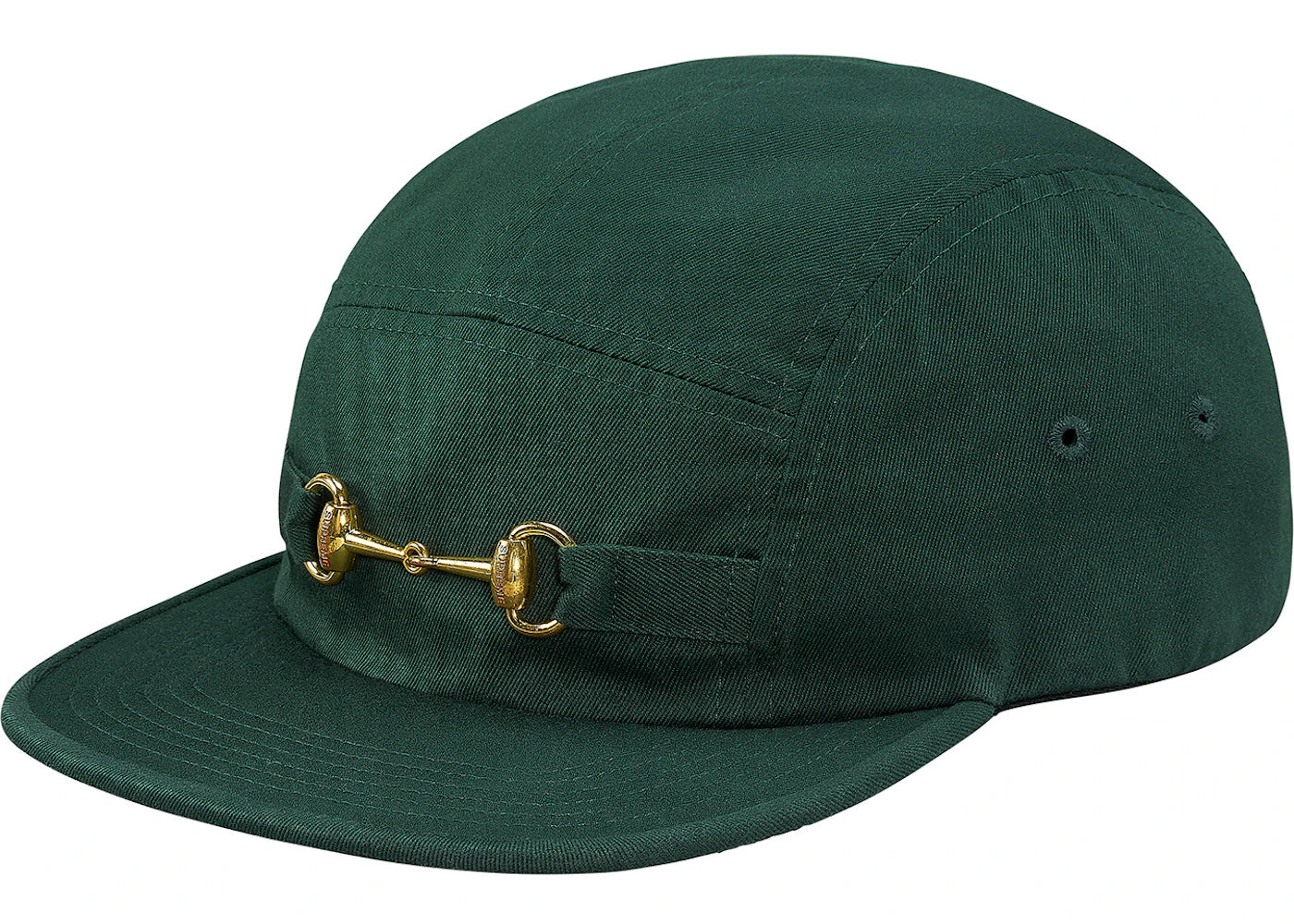 Supreme Horsebit Camp Cap Pine Green