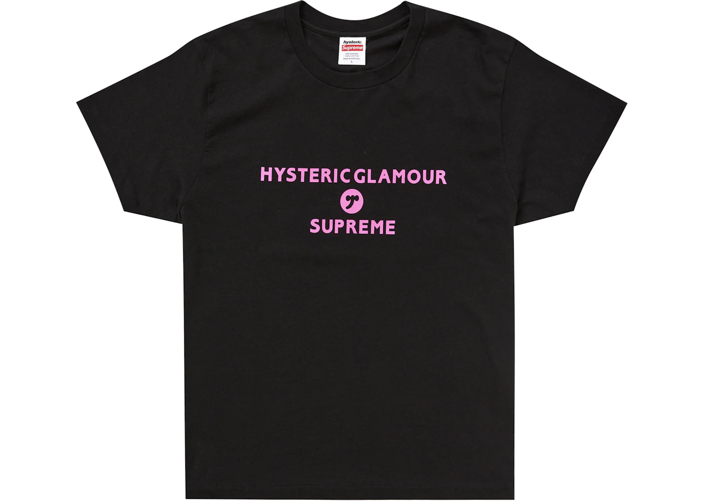 Supreme Hysteric Glamour Baby Tee Black