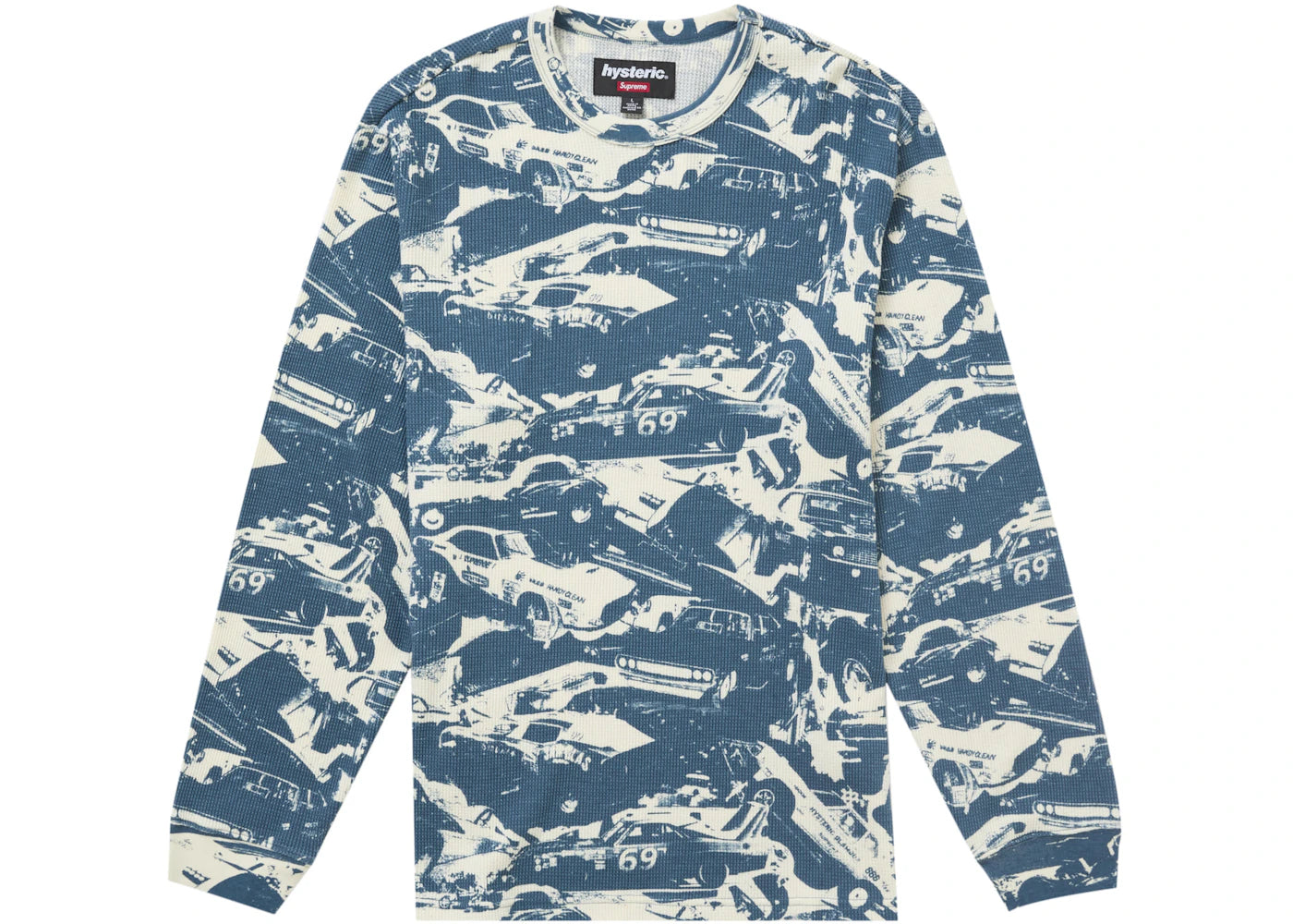 Supreme Hysteric Glamour Cars Thermal Teal