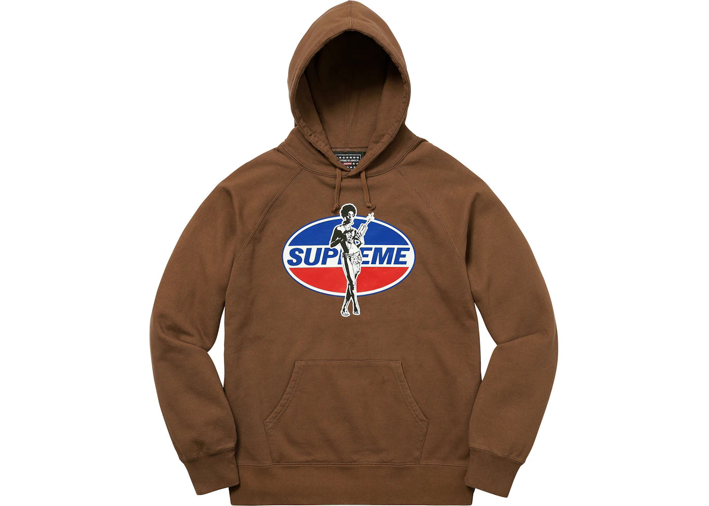 Supreme Hysteric Glamour Hoodie Brown