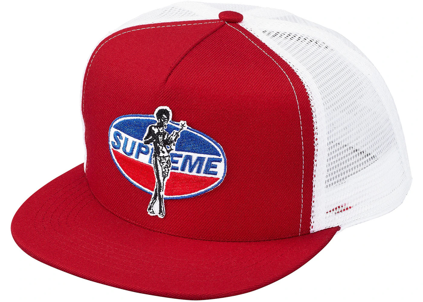 Supreme Hysteric Glamour Mesh Back 5-Panel Red