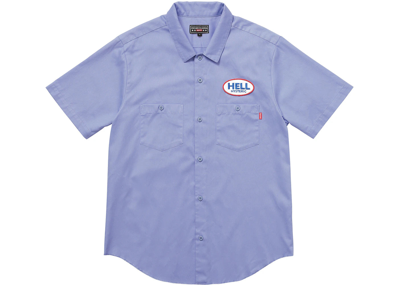 Supreme Hysteric Glamour S/S Work Shirt Light Blue