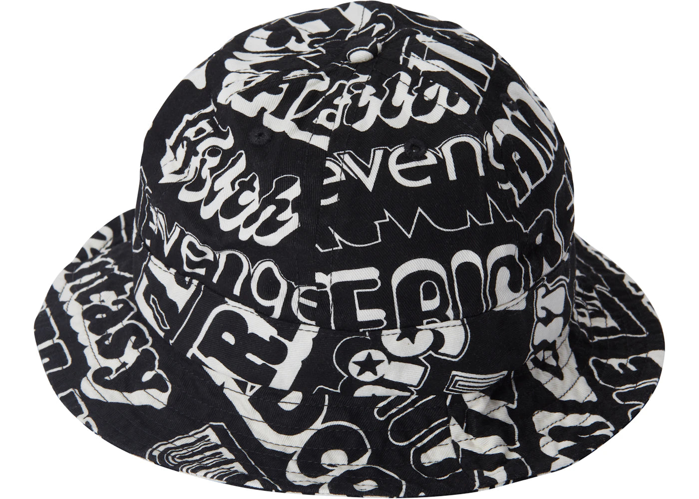 Supreme Hysteric Glamour Text Bell Hat Black