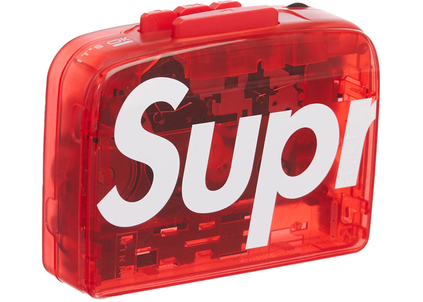 Supreme IT'S OK TOO Cassette Player Red