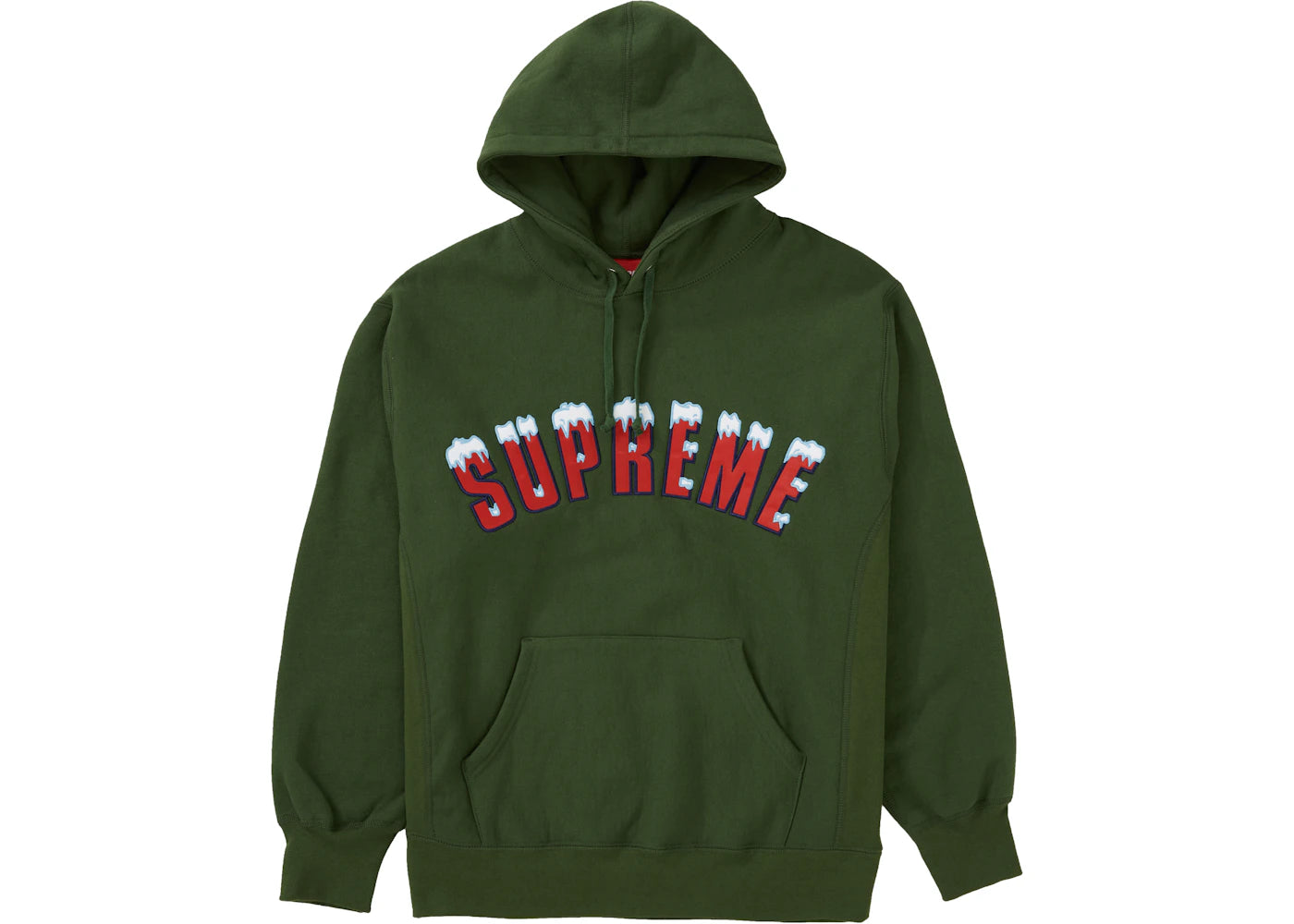 Supreme Icy Arc Hooded Sweatshirt Green