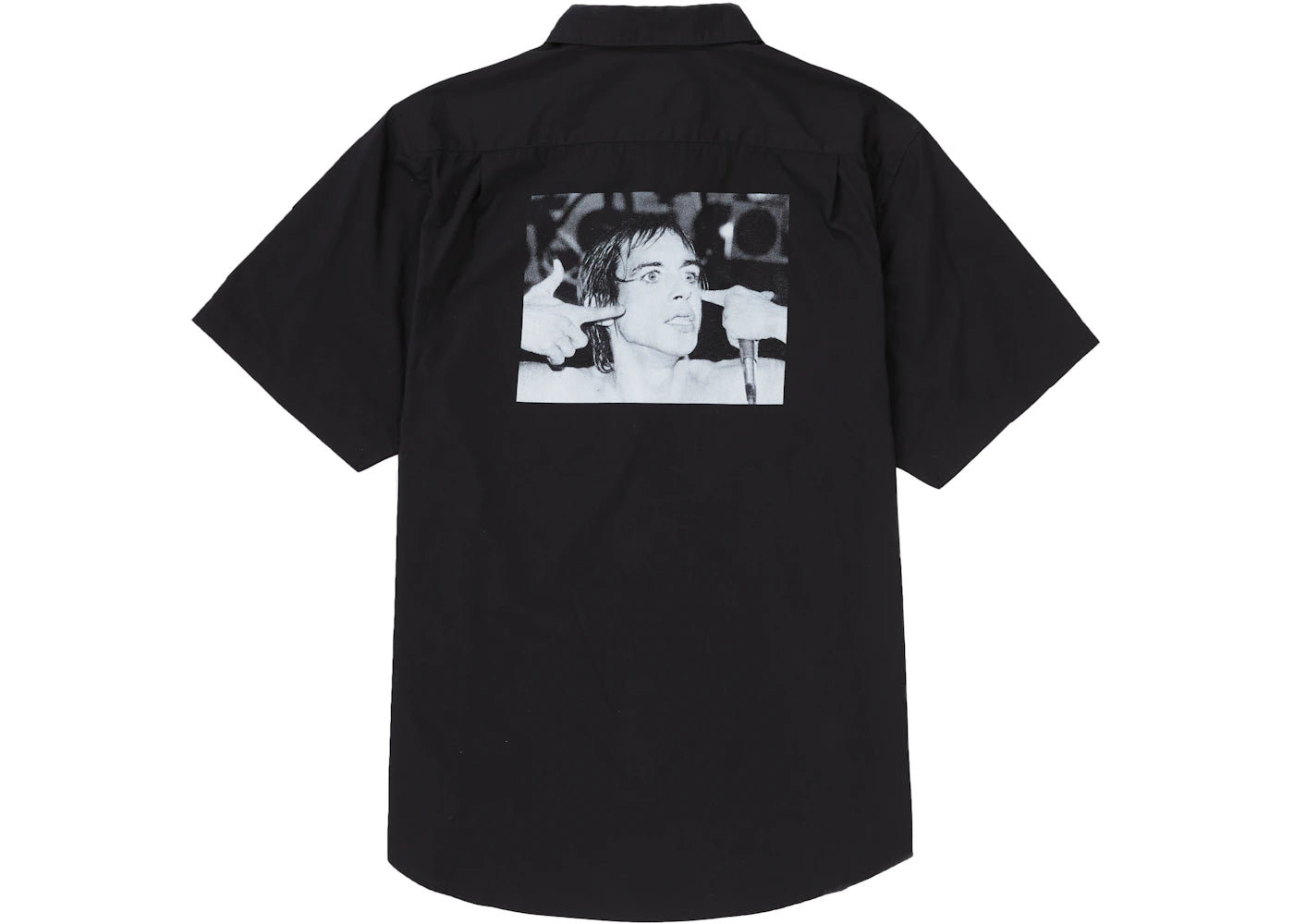 Supreme Iggy Pop S/S Shirt Black