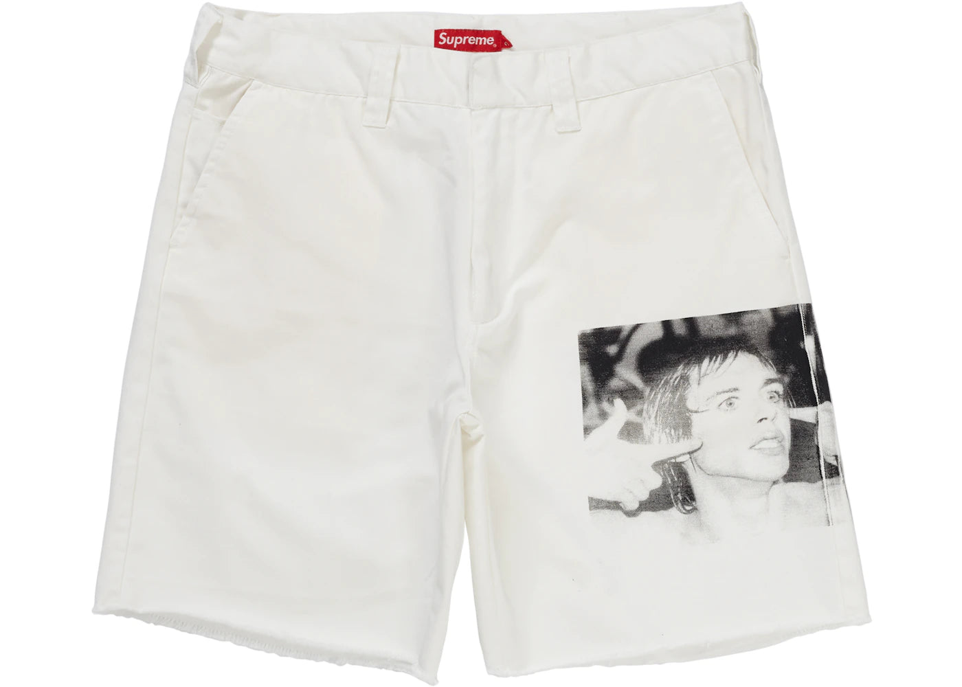 Supreme Iggy Pop Work Short White