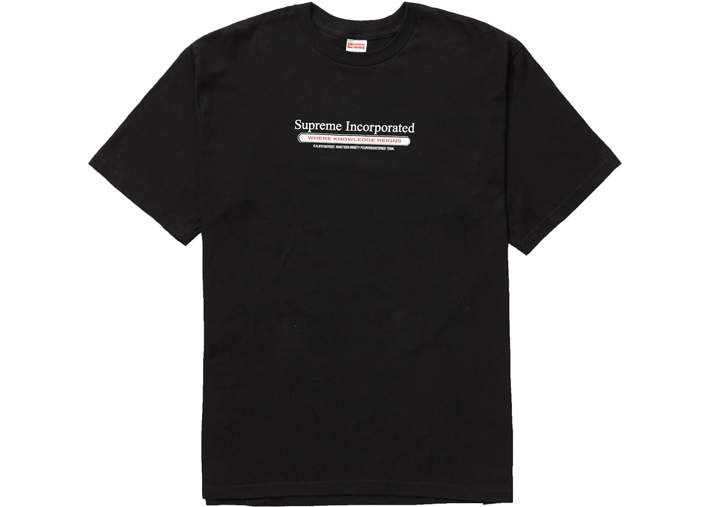 Supreme Inc. Tee Black