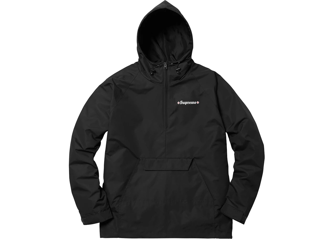 Supreme Independent Nylon Anorak Black