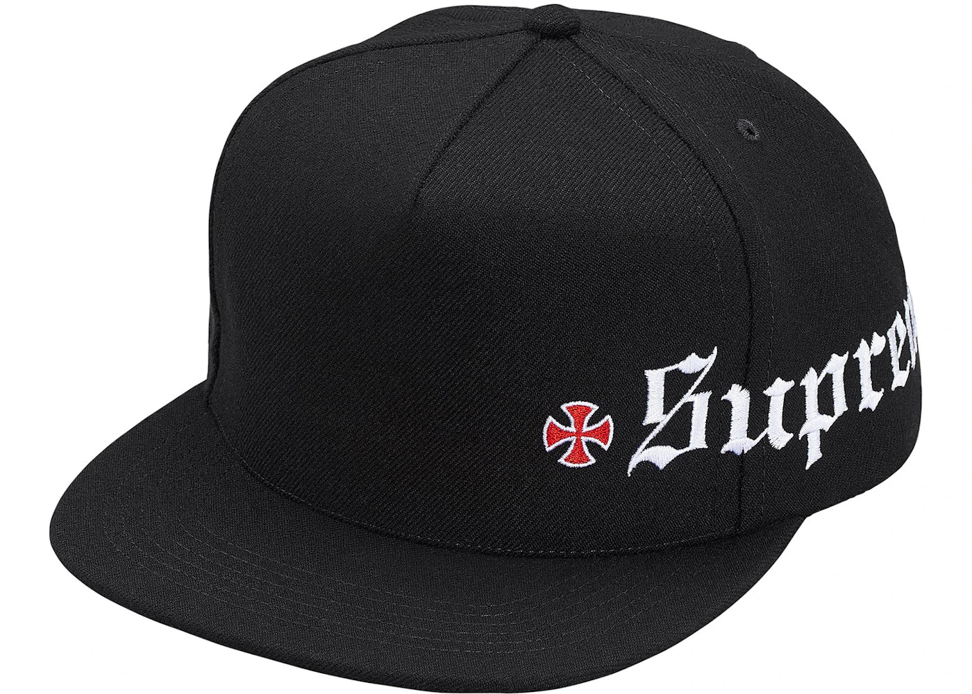 Supreme Independent Old English 5-Panel Black