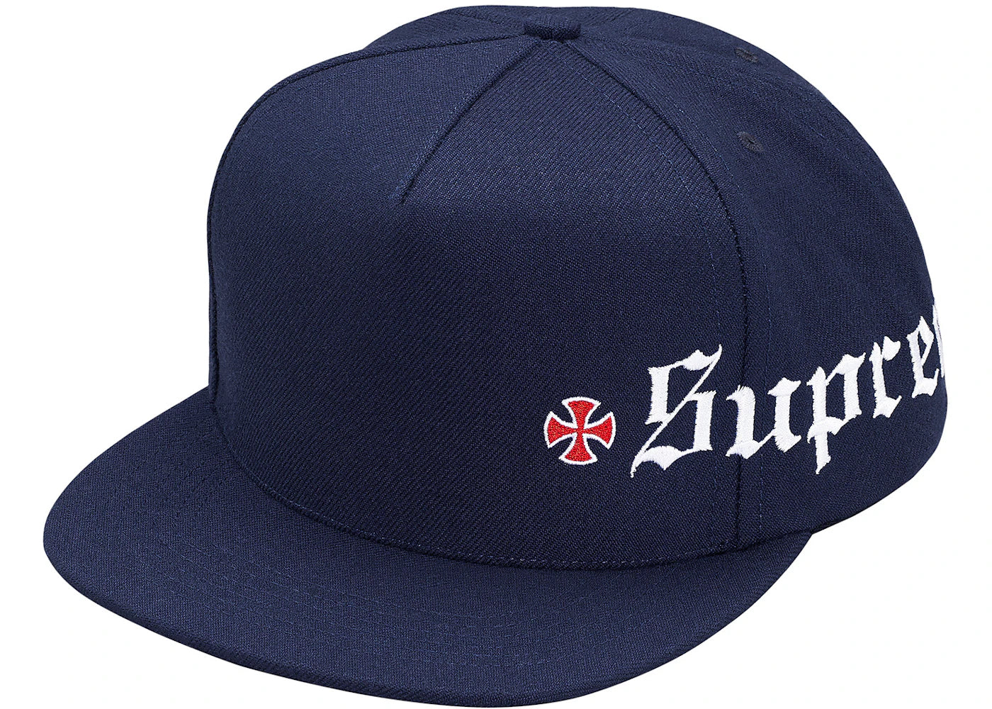 Supreme Independent Old English 5-Panel Navy