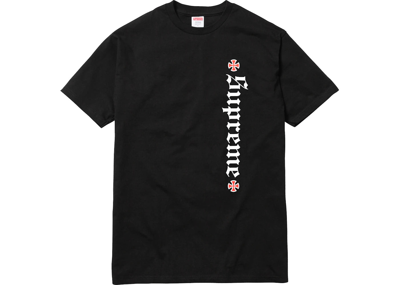 Supreme Independent Old English Tee Black