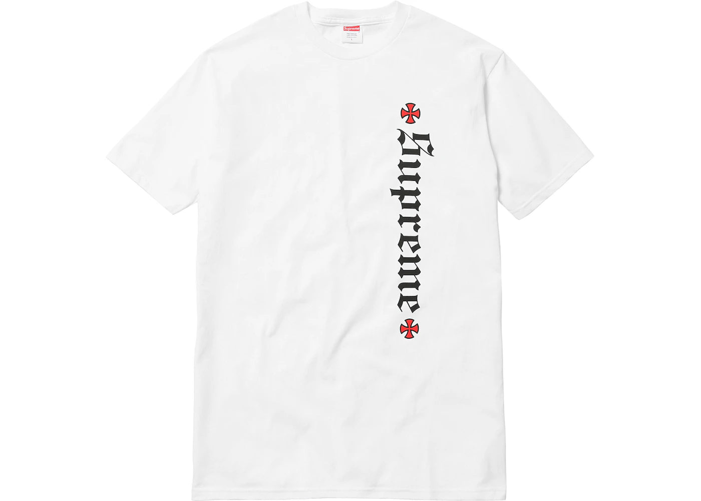 Supreme Independent Old English Tee White